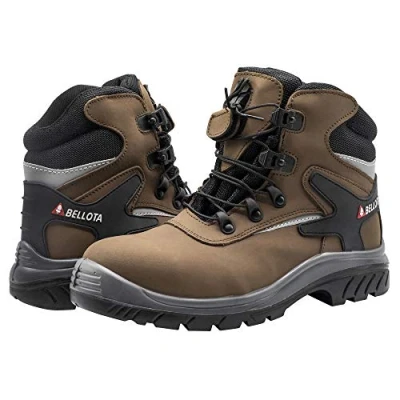 Image of Bellota Click S3 safety boots, Brown, 10 UK, 43 EU