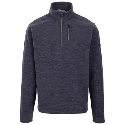 Image of TrespassMens Fleece Pull Over With Anti Pilling And Zip Pocket Farnworth