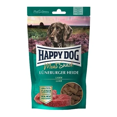 Image of Happy Dog 60700 Meat Snack Lueneburg Heath Treat made from dried duck for sensitive dogs contents 75 g