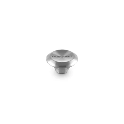 Image of Le Creuset Metallic knob replacement for casseroles, Stainless Steel, 47mm, 94034470000002