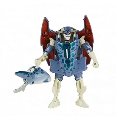 Image of Hasbro Figure Maximal Cybershark Beats Wars Transformers 12cm Action Dolls, Multicolor, Single (136338)