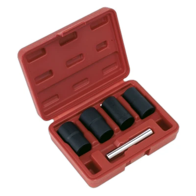Image of Sealey Locking Wheel Nut Removal Set 5pc 1/2&quot;Sq Drive