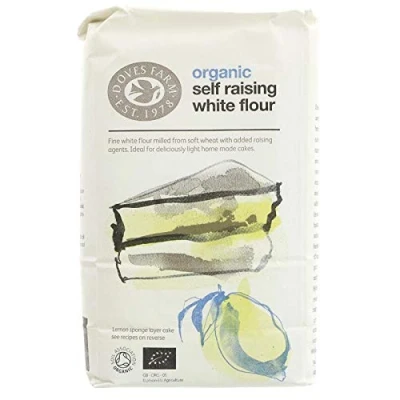 Image of Doves Farm White Self Raising Flour 6 x 1kg
