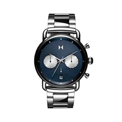 Image of MVMT Chronograph Quartz Watch for Men with Silver Stainless Steel Bracelet 28000271 D