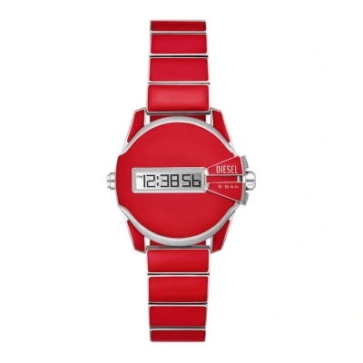 Image of Diesel Men&#039;s Analog Digital Watch with Stainless Steel Strap DZ2192