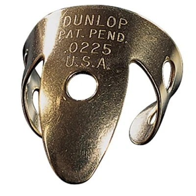 Image of Dunlop Brass Mini Fingerpicks .013mm Tube 20 picks