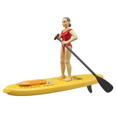 Image of Bruder bWorld Lifeguard with Paddleboard