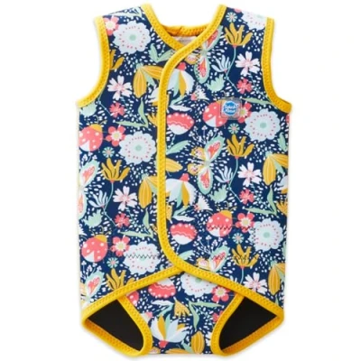 Image of Splash About Baby Wrap Wetsuit, Garden Delight, 0 6 Months