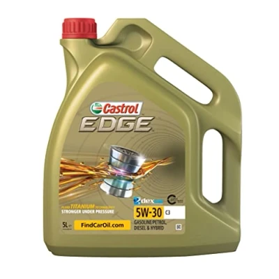 Image of Castrol 52605 Edge with Fluid Titanium Technology 5W 30 C3, 5 liters