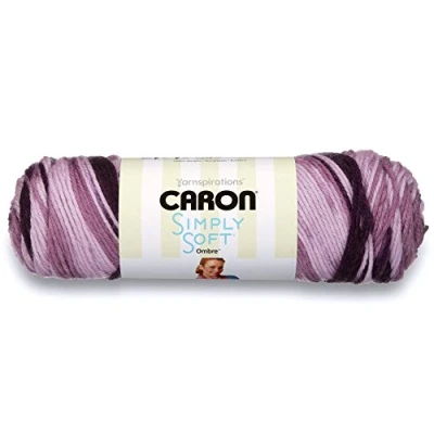 Image of CARON SIMPLY SOFT OMBRE 141G GRAPE PURPLE