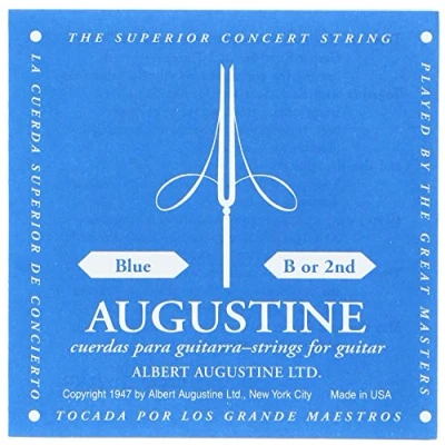Image of Augustine 650432 &quot;Blue Label Single H/B2&quot; String for Classic Guitar