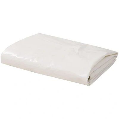 Image of vidaXL Tarpaulin 650 g/m² 4x4 m White