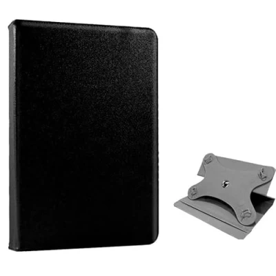 Image of Cool Ebook/Tablet 8 Inch Smooth Black Rotating Case