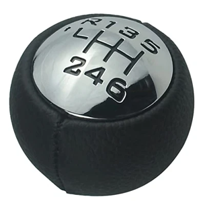 Image of FanPaYY Gear Shift Knob, 6 Speed Stick Knob for 307 308 3008 407 5008 807 C3 C4 C8