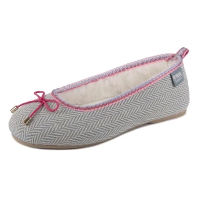 Image of Isotoner® Ladies Herringbone Ballet Slipper