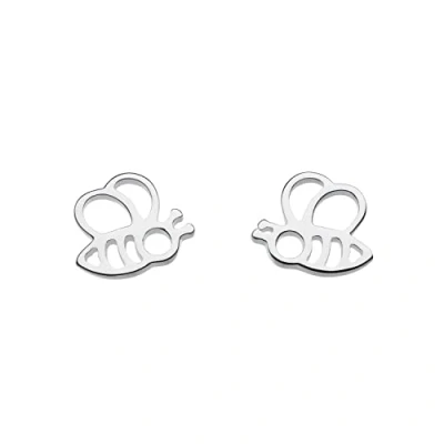 Image of Dew Sterling Silver Honey Bee Yourself Stud Earrings