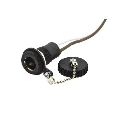 Image of HELLA 8JB 001 946 101 Socket 2 pin connector Plug: Blade Terminal Cable: 300mm