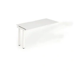 Image of Evolve Single Ext Kit White Frame Bench Desk 1200 BE316