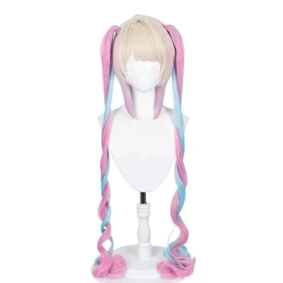 Image of HAGERYLB Anime Game NEEDY GIRL OVERDOSE Cosplay KAngel/Ame chan Cospaly Wig Cute (B)