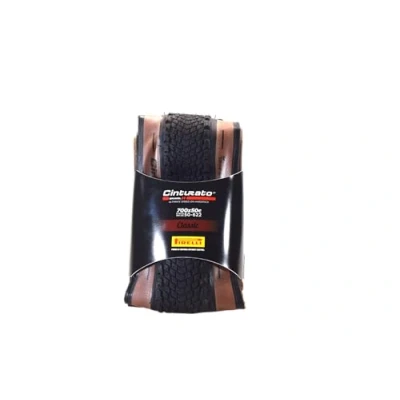 Image of Pirelli Cinturato Gravel H Bike Tyre, Size 50 622, Classic Tan Wall