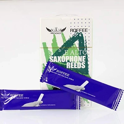 Image of Box of 10 Alto Saxophone Reeds, Strength 2.0, Individually Packed
