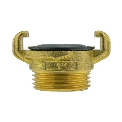 Image of Professional Geka Type Brass Claw Hose connectors/Fittings,Male/Female bsp Thread (1&quot; Male)