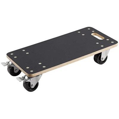 Image of Transport Roller 590 x 290 mm, 400 kg, Coatated plywood, PA, brake