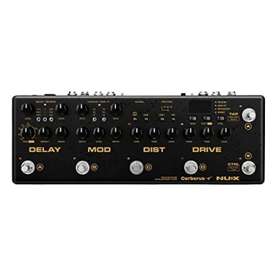 Image of NUX Cerberus Guitar Effect Multi FX Pedal,Black