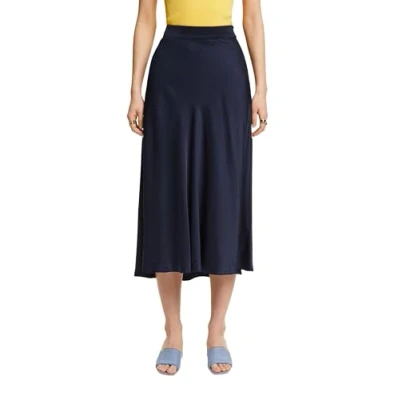 Image of ESPRIT Women&#039;s 044ee1d333 Skirt, 400/Navy, 6