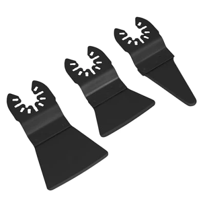 Image of Sealey Multi Tool Scraper Blade Set 3pc Quick Change SMTB3