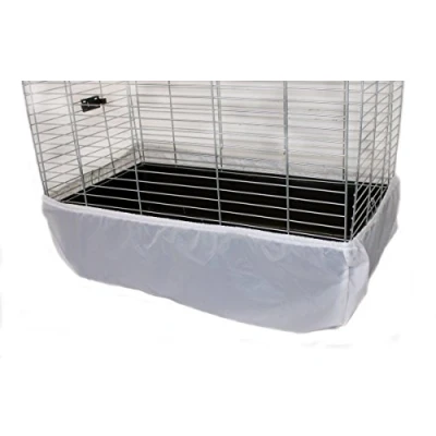 Image of Cosipet Oblong Cage Tidy, Medium, White