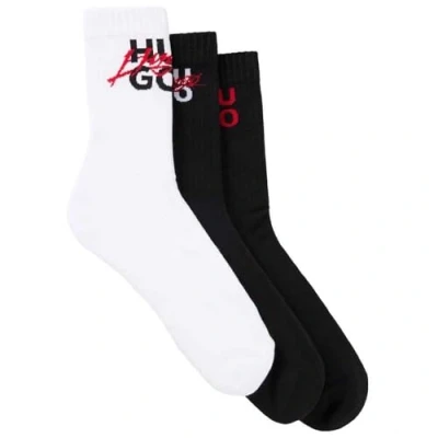 Image of HUGO Men&#039;s 3P QS Thriller CC Short_Socks, Open Miscellaneous961, 43 46