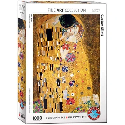 Image of Eurographics 6000 4365 The Kiss by Gustav Klimt Puzzle, various, 48 x 68 cm