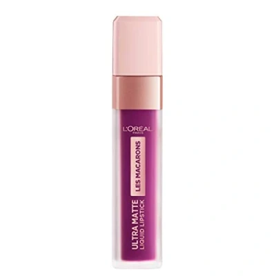 Image of L&#039;Oreal Paris Les Macarons Matte Liquid Lipstick 840 Infinite Plum, 31 g