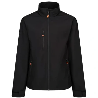 Image of Regatta Professional Men&#039;s Waterproof Thermogen Heated Softshell Jacket Black, Size: XL
