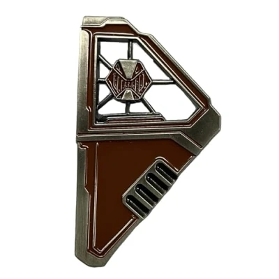 Image of Starlord Communication PIN Badge Prop Star Lord Guardian of The Galaxy GOTG
