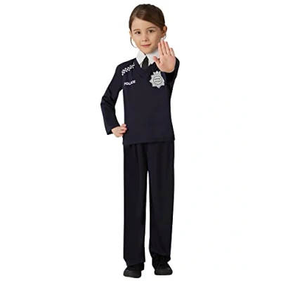 Image of Rubie&#039;s 883610M000 Generic Official Policeman Child Fancy Dress Medium, M