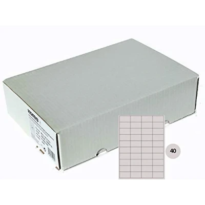 Image of Kores Universal Labels 52.5 x 29.7 mm 500 Sheets White