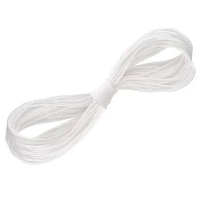 Image of Picture Hanging String Cord 20M x 4mm Heavy Duty Braided Nylon Rope White Strong for Mirror Frame Photo Paintings