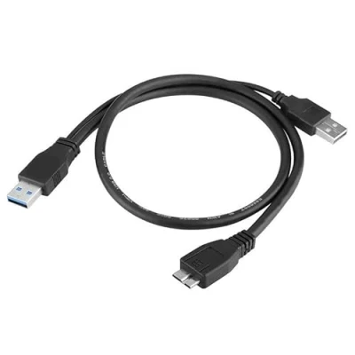 Image of NTQinParts Replacement USB3.0 Data Sync Power Charger Cable for AOC E1659FWU 15.6 Inch FHD Portable Monitor