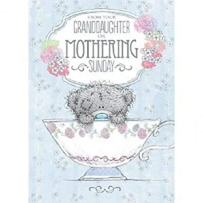 Image of from Your Granddaughter Me to You Bear Mothers Day Card