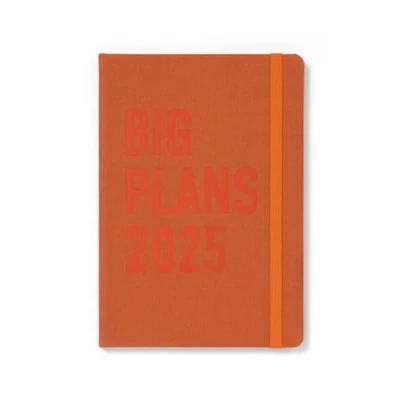 Image of Letts of London Big Plans A5 week to view 2025 diary rust