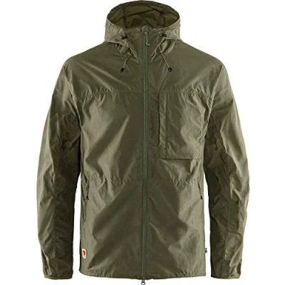 Image of FJALLRAVEN F82606 620 High Coast Wind Jacket M Green