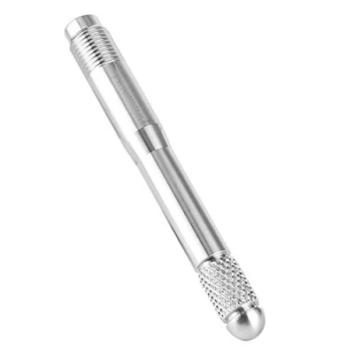 Image of Steel Wheel Hanger Alignment Pin Guide Tool Tire Positioning Fitting Removal Nut Bolt Lugs M14x1.5 Universal(Silver)