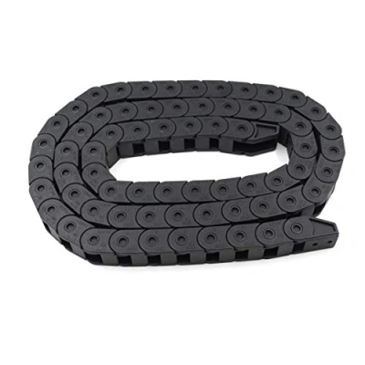 Image of Befenybay R18 Internal Size 10X10mm 1Meter Length Black Plastic Flexible Drag Chain Cable Wire Carrier Closed Type for 3D Printer and CNC Machines (10mmX10mm Close)