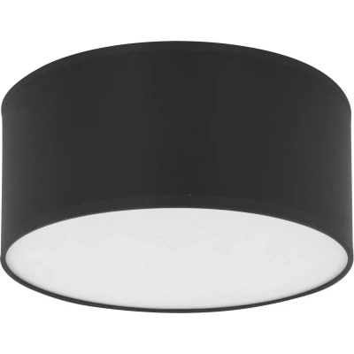 Image of TK Lighting Rondo ceiling light, black, Ø 30 cm