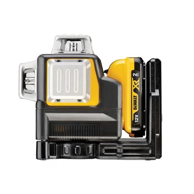 Image of DEWALT Self Levelling Multi Line 3 x 360 Degrees Green Beam Laser 12V MAX* with Battery 2.0Ah Li Ion and Charger Carry Case DCE089D1G