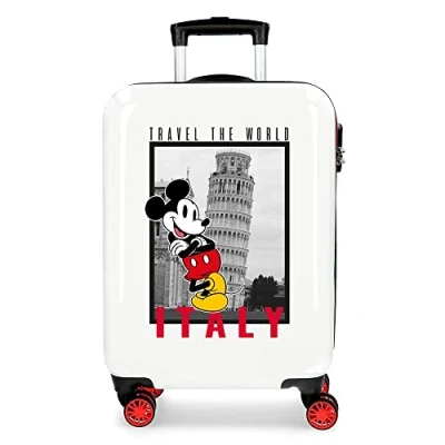 Image of Disney Mickey &amp; Minnie Trip to… Luggage Set, One Size, Italy, Cabin Suitcase