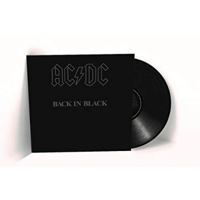 Image of AC/DC Back In Black 180gram vinyl 2009 UK LP 5107651