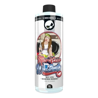 Image of Microfibre Detergent 1 Litre pH Neutral Free from Fabric Softener Nuke Guys for Professional Car Care Premium Washing